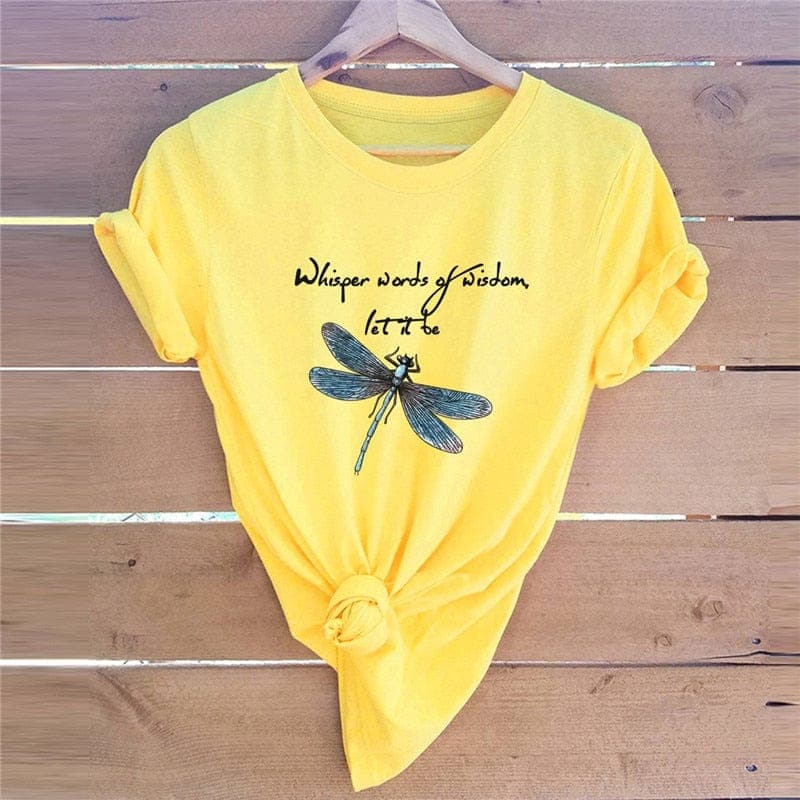 Let it Be Vintage Summer T-Shirt Buddhatrends