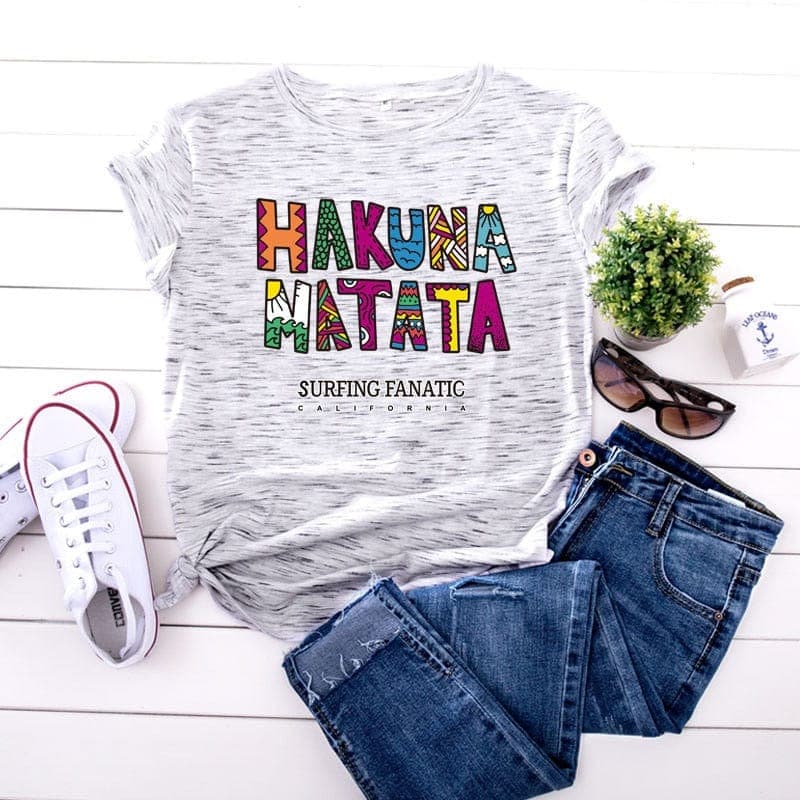 Hakuna Matata Graphic Tee Buddhatrends
