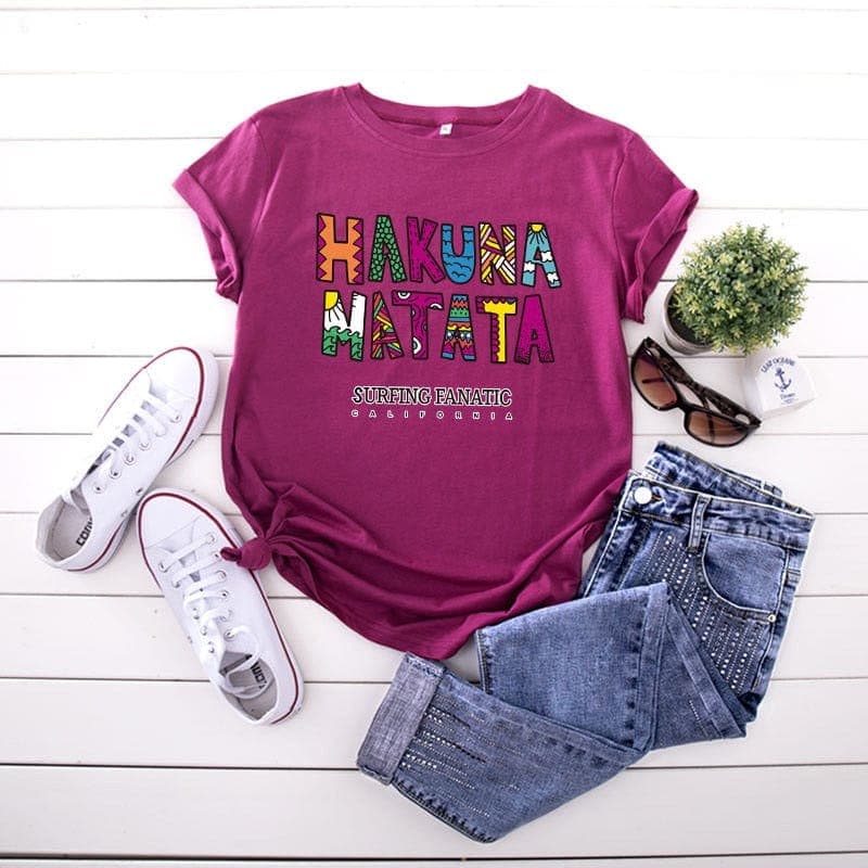 Hakuna Matata Graphic Tee Buddhatrends