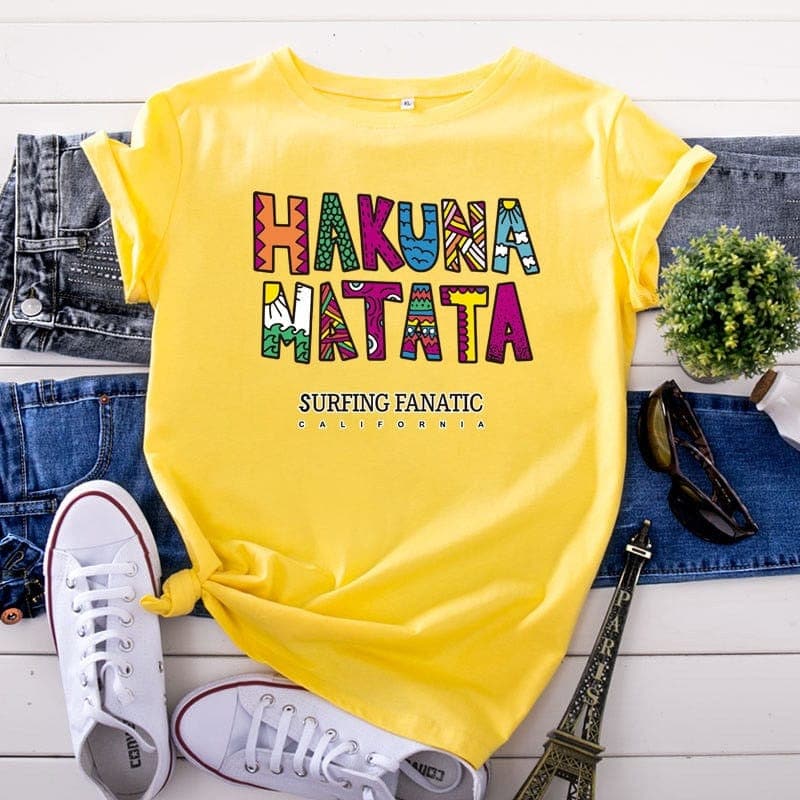 Hakuna Matata Graphic Tee Buddhatrends