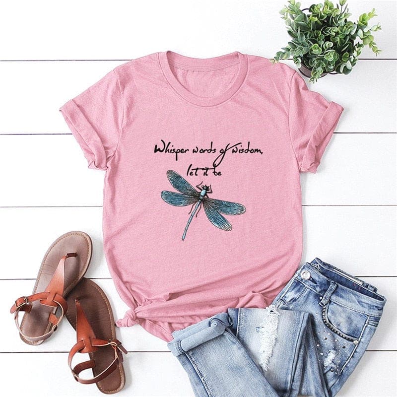 Let it Be Vintage Summer T-Shirt Buddhatrends