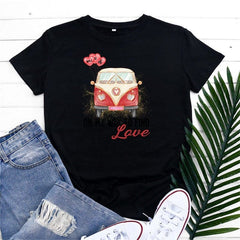 On My Way To Find Love Hippie T-Shirt Buddhatrends