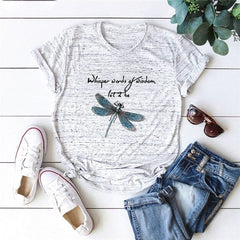 Let it Be Vintage Summer T-Shirt Buddhatrends