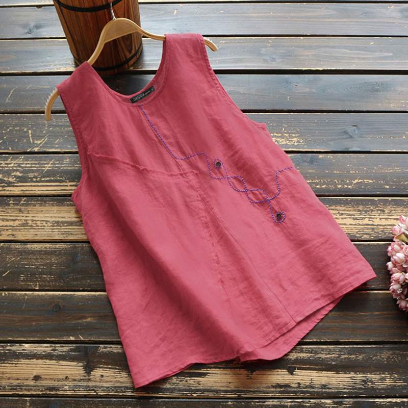 Infinity Embroidered Tank Top Buddhatrends