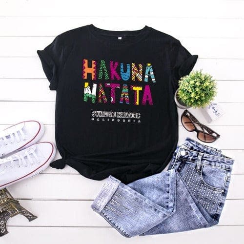 Hakuna Matata Graphic Tee Buddhatrends