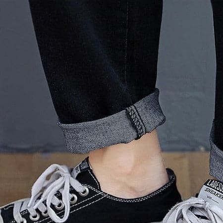 Oversized Black Hipster Jeans Buddhatrends