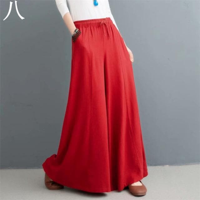 Makenna Vintage Palazzo Pants Buddhatrends
