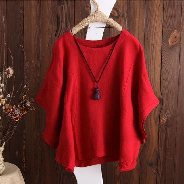 Elena Batwing Sleeve T-Shirt Buddhatrends