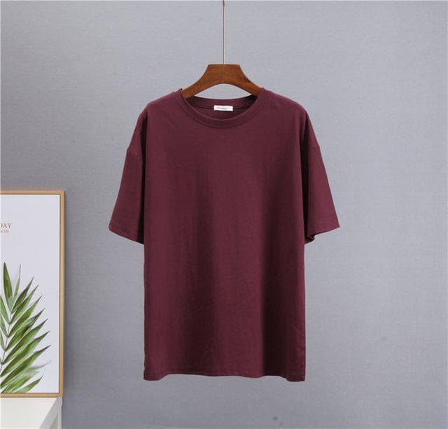 Moly Oversized O Neck T-Shirt Buddhatrends