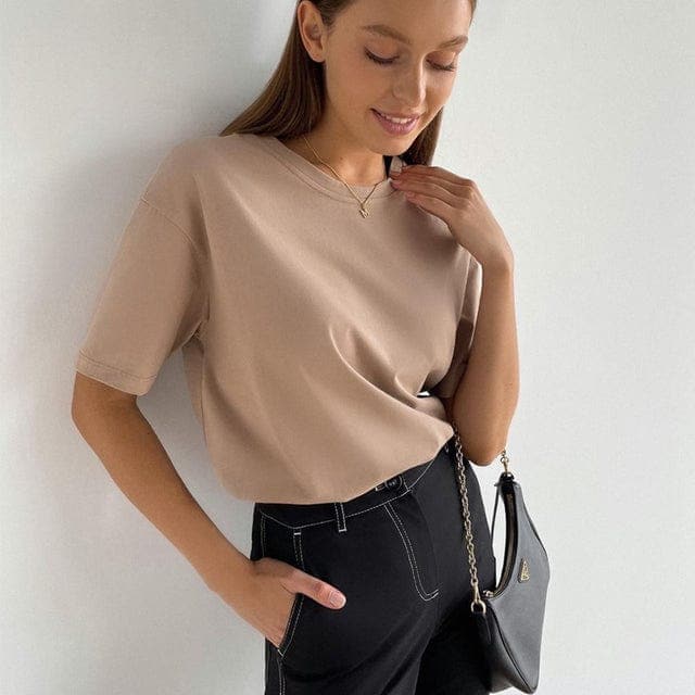 Moly Oversized O Neck T-Shirt Buddhatrends