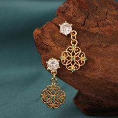 Tibet Flower Vintage Earrings - Buddhatrends