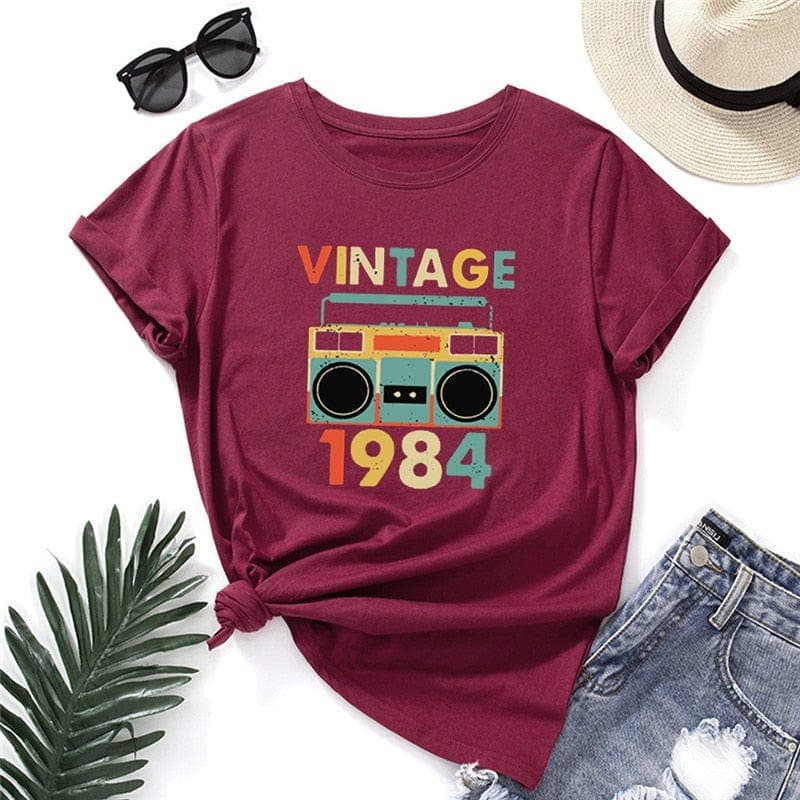 Vintage 1984 Graphic Tee Buddhatrends