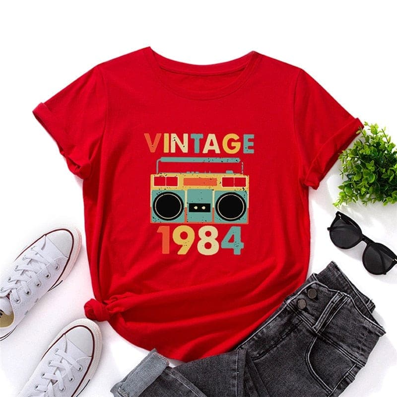 Vintage 1984 Graphic Tee Buddhatrends