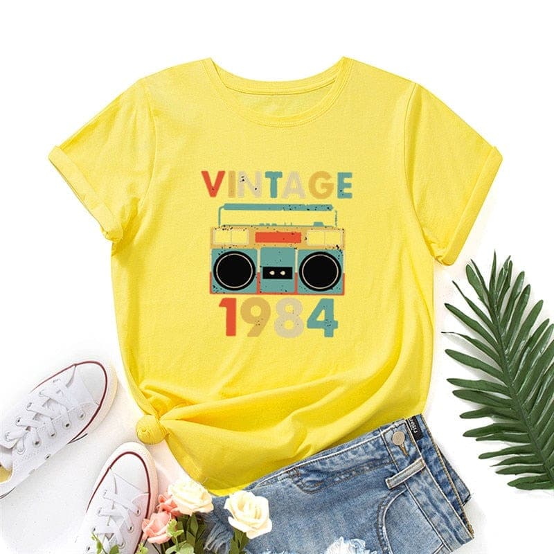 Vintage 1984 Graphic Tee Buddhatrends