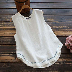 Milena Asymmetrical Tank Top Buddhatrends