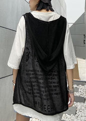 diy o neck Hole summer clothes For Women Wardrobes black tops AT-VTP200508