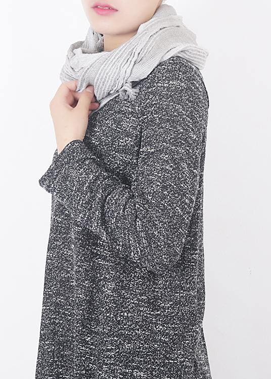 original design gray patchwork scarves women Jacquard wild shawl AM-SCF191107