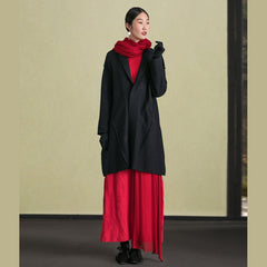 fine black woolen outwear plus size long sleeve Jackets & Coats embroidery women coats TCT181116